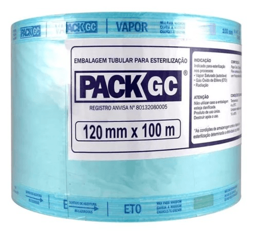 Papel Grau Cirúrgico para Esterilização 120mm x 100m - Vedmax