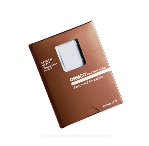 Arco Orthos NiTi Termoativado Copper 27° Redondo - Ormco