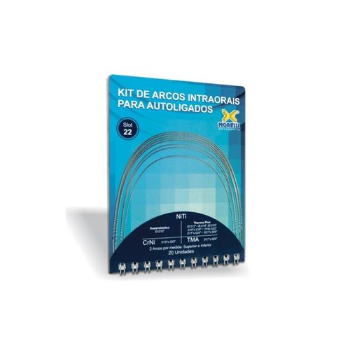 Sequência de Arcos para Bráquete Autoligado - Morelli