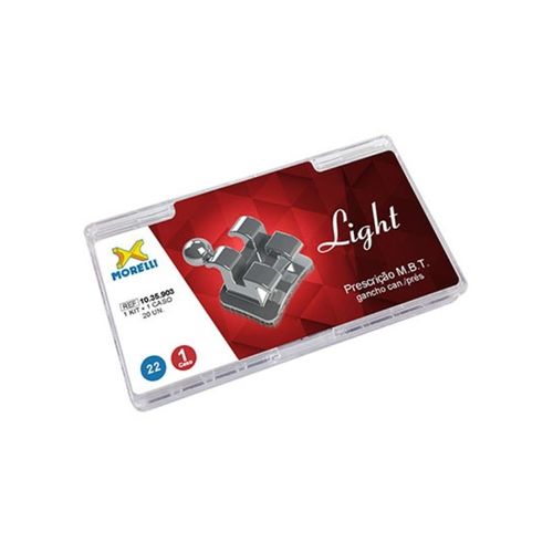 Kit de Bráquetes 01 caso MBT Light 022 Com Gancho - Morelli