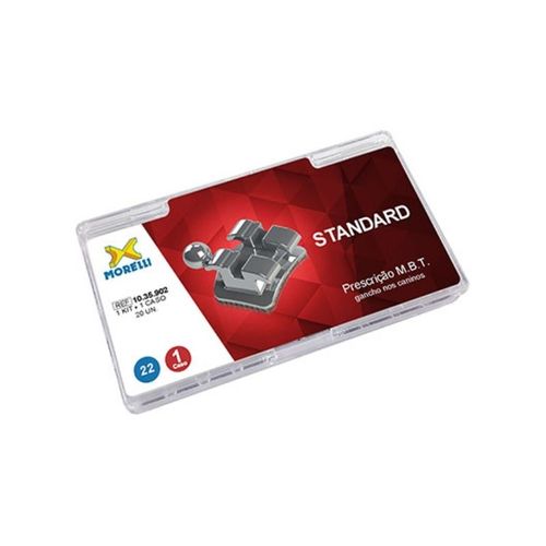 Kit de Bráquetes 01 Caso MBT Standard 022 Com Gancho - Morelli