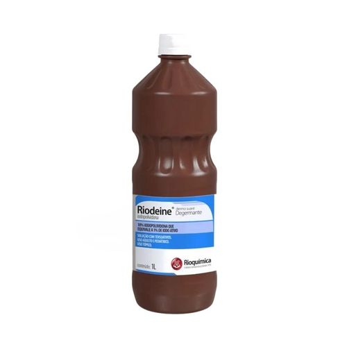 Degermante Iodopovidona PVPI 10% com Tensoativo - Rioquímica