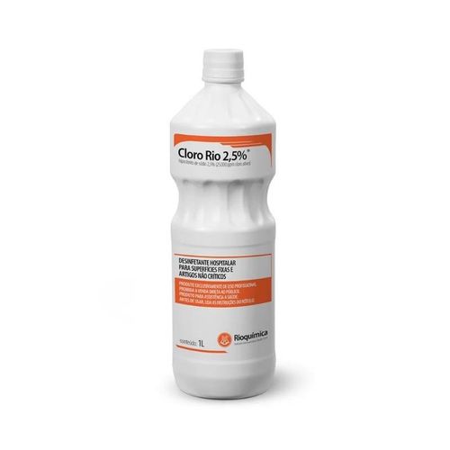 Desinfetante Cloro Rio Soda Clorada 2,5% - Rioquímica