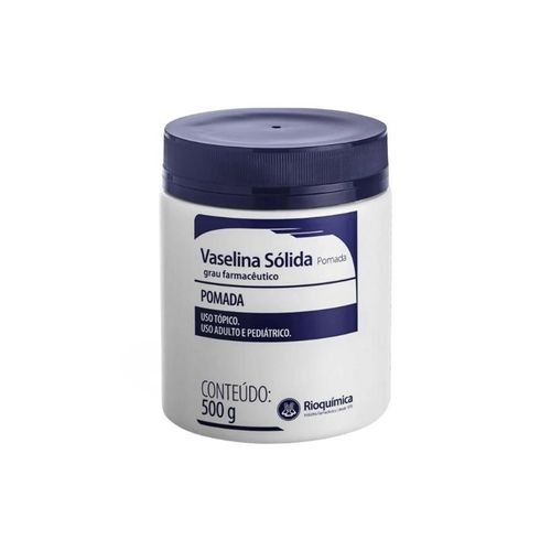 Vaselina Sólida 500g - Rioquímica