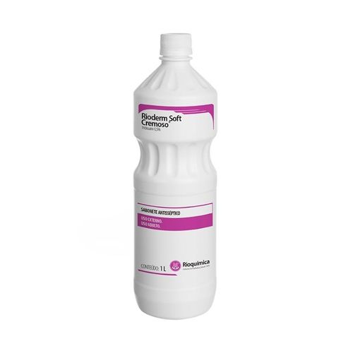 Sabonete Cremoso Rioderm Soft com Triclosan 0,5% - Rioquímica