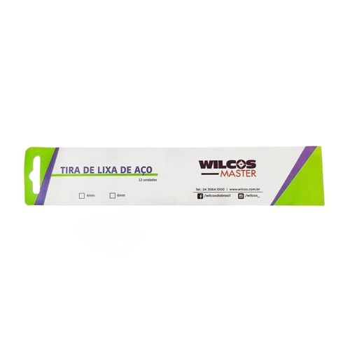 Tira de Lixa de Aço Master 4mm - Wilcos