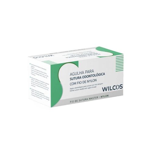 Fio de Sutura Nylon 45cm - Wilcos