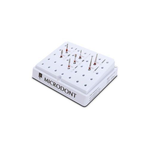 Kit de Pontas Diamantadas para Acabamento Fino - Microdont