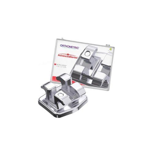 Kit Bráquete Métalico Advanced Series Roth 0,022''- Orthometric
