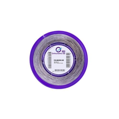 Fio de Aço CrNi Duro Elástico Redondo 50g - Orthometric