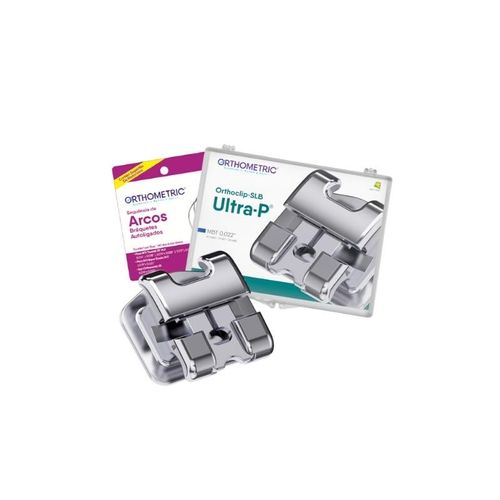 KIt Bráquete de Aço Autoligado Ultra-P MBT 0,022''- Orthometric