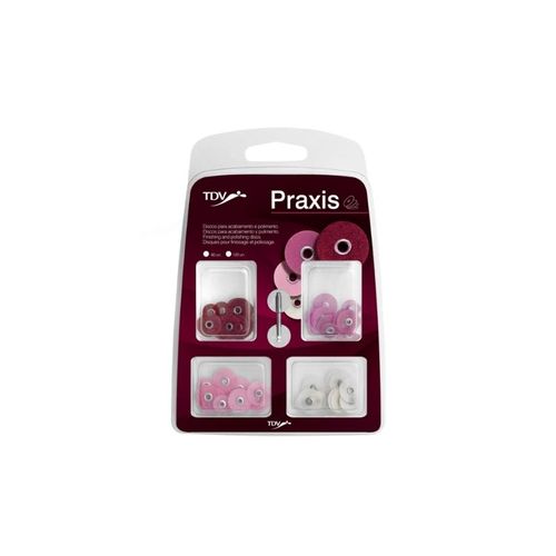 Kit Discos de Lixa Praxis 60 unid - TDV