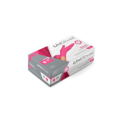 Luva de Procedimento em Látex Pink com Pó - Unigloves