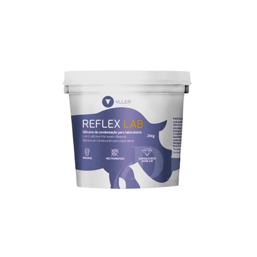 Silicone para Laboratório Reflex Lab Denso 25kg - Yller