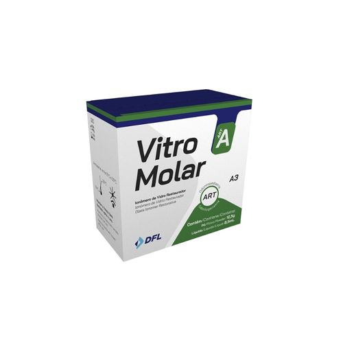 Kit Ionômero De Vidro Restaurador Vitro Molar - DFL