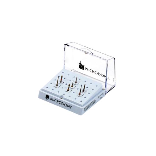 Kit de Pontas Diamantadas para Acabamento Fino e Ultrafino - Microdont