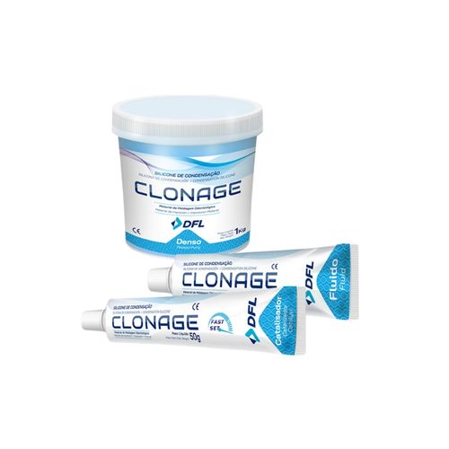 Kit Silicone de Condensação Clonage - DFL