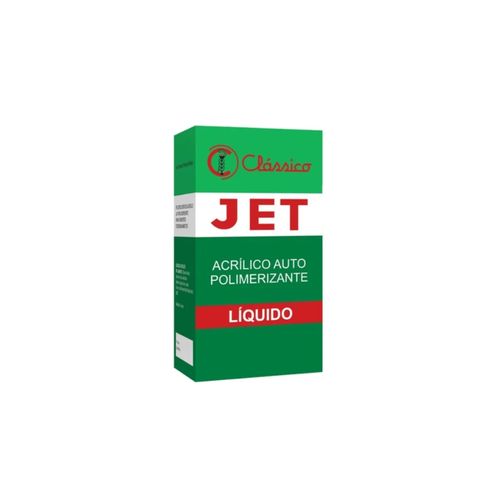 Resina Acrílica Autopolimerizável Jet Líquido 120ml - Clássico