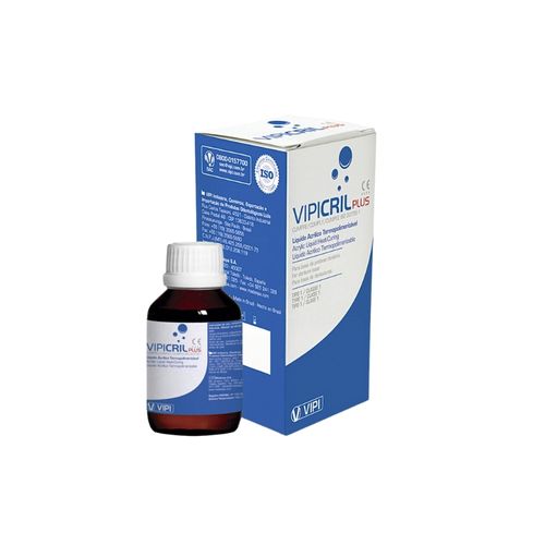 Resina Acrílica Vipi Cril Plus Líquido 250ml - Vipi