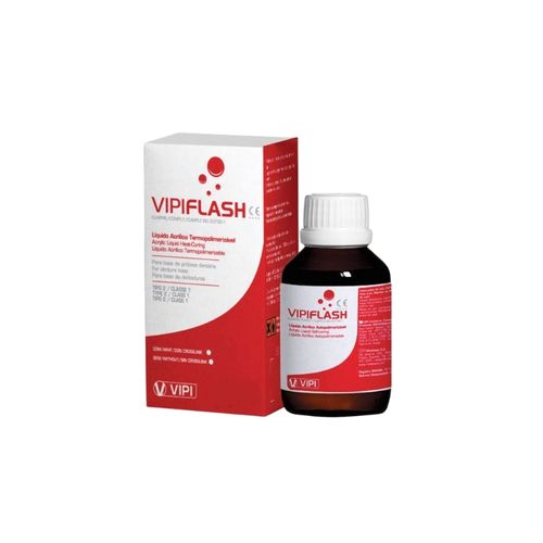 Resina Acrílica Autopolimerizável Vipi Flash Líquido 250ml - Vipi