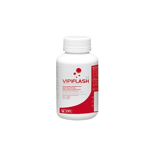 Resina Acrílica Autopolimerizável Vipi Flash Pó Rosa 225g - Vipi