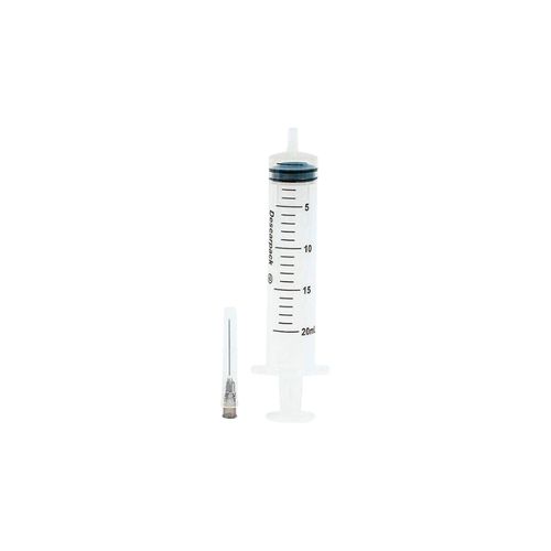 Seringa Descartável com Agulha 20ml - Descarpack
