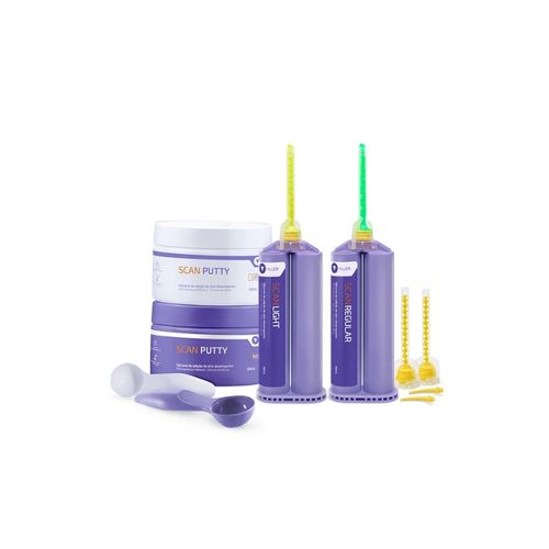 Kit Silicone de Adição Scan Putty Light - Yller