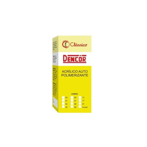 Resina Acrílica Dencôr Líquido - Clássico