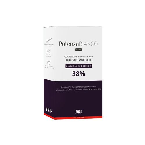 Venc.27/09/2025 - Kit Clareador Potenza Bianco Pro 38% - PHS