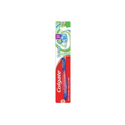 Escova Dental Adulto Cerdas Macias Twister - Colgate