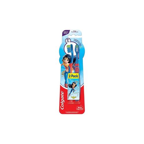 Escova Dental Infantil Extra Macia Mulher Maravilha - Colgate