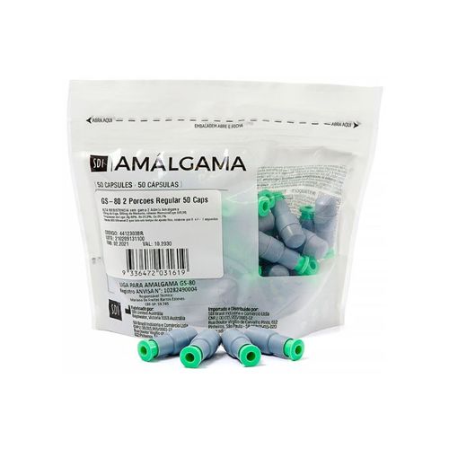 Amálgama GS-80 2 Porções - SDI