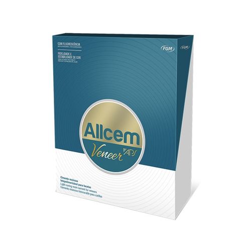 Mini Kit Cimento Resinoso Foto Allcem Veneer APS - FGM