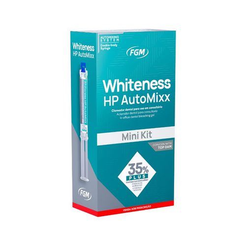 Mini Kit Clareador Whiteness HP Automixx 35%  - FGM