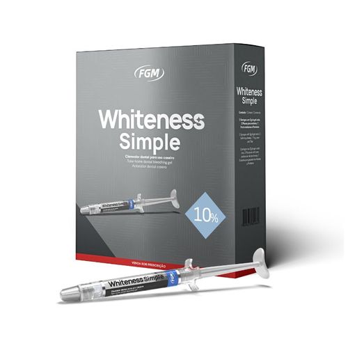 Kit Clareador Whiteness Simple 10% - FGM