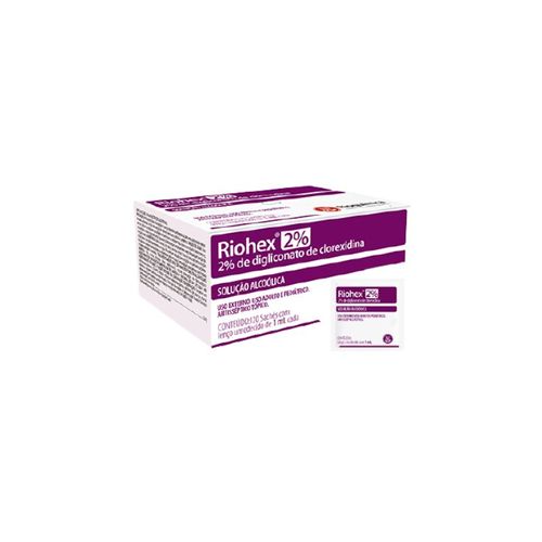 Lenço Umedecido Riohex 2% - Rioquímica