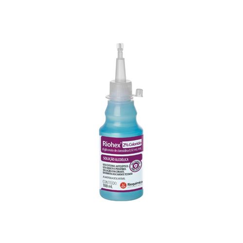 Solução Antisséptica Riohex 2% Colorido - Rioquímica