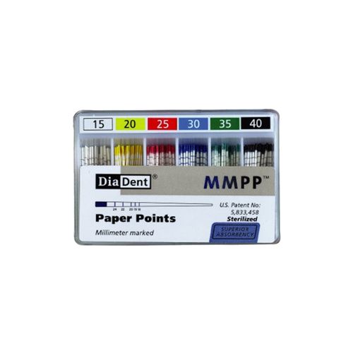 Ponta de Papel Absorvente PPMM Diadent 29mm - Quimidrol