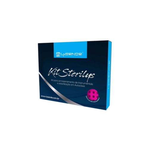 Kit Estojo Esterilização Sterilys Glitter - Lysanda
