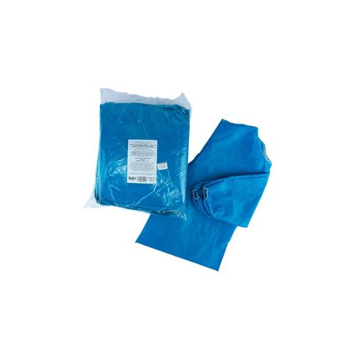 Avental Descartável Manga Longa GR40 SMS Azul - SPK