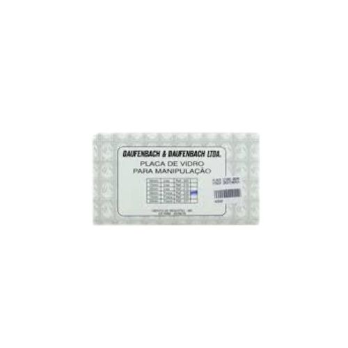 Placa de Vidro Despolida 6mm - Daufenbach