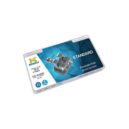 Kit Bráquete Metálico Roth Standard 022 - Morelli