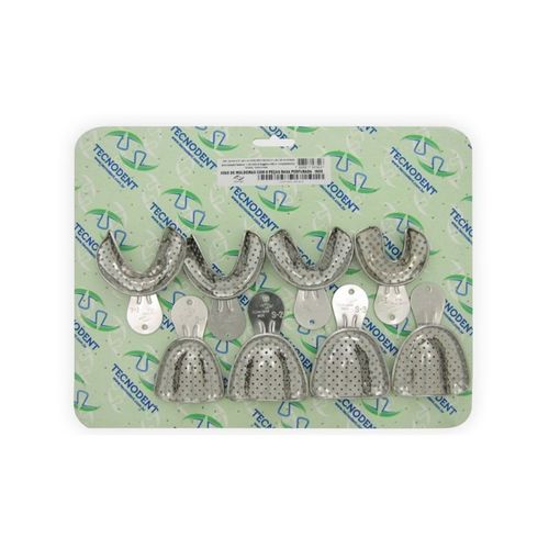 Kit Moldeira Rasa Perfurada - Tecnodent