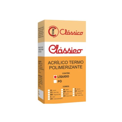 Resina Acrilica Termo Líquido - Clássico