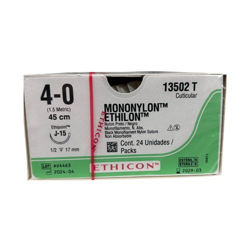 Fio de Sutura Agulhado Mononylon Ethicon - Johnson & Johnson