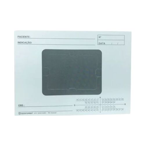 Ficha Raio-X Oclusal Adulto 1 Furo - DMS