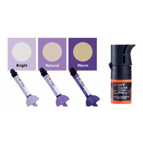 Kit Resinas Filtek Easy Match + Adesivo Single Bond Universal - 3M
