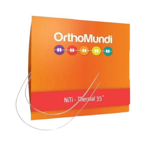 Arco NiTi Termoativado 35º  Redondo - OrthoMundi