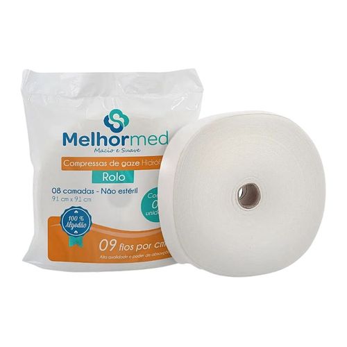 Compressa Gaze Rolo - MelhorMed
