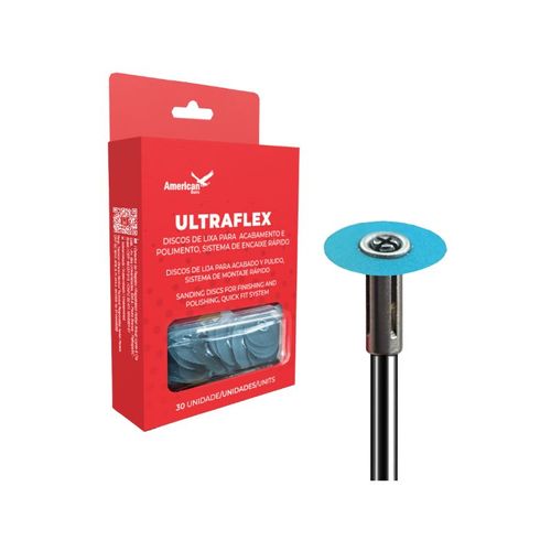 Disco Lixa Resina 1-2 UltrarFlex - American Burrs